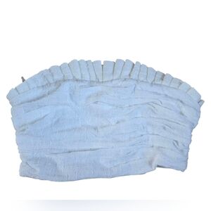 LPA White Bustier Crop Top Size S EUC